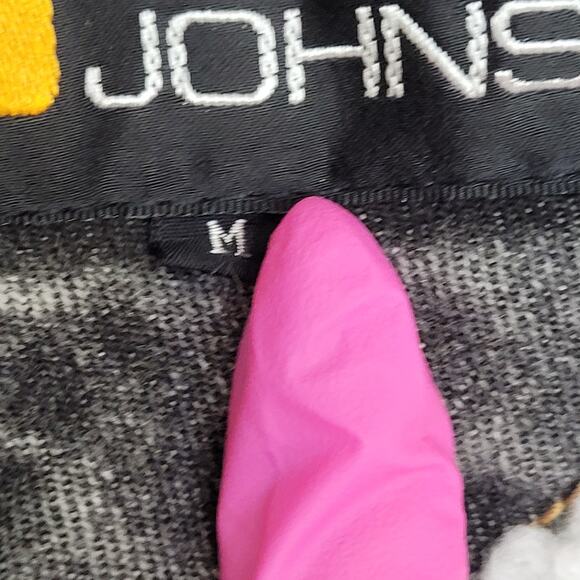 Vintage 80s Biker Denim Jacket Womens M/L 23x25 Sherpa-Lined - Picture 10 of 16